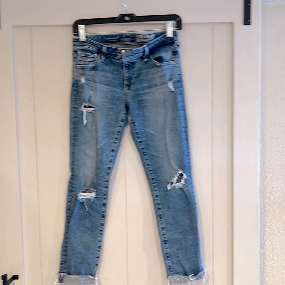 AG denim, skinny, ankle length
